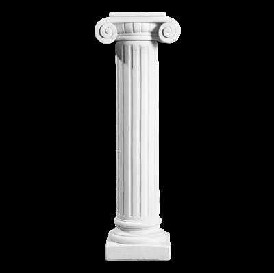 Marmor Søjle - 138 cm.